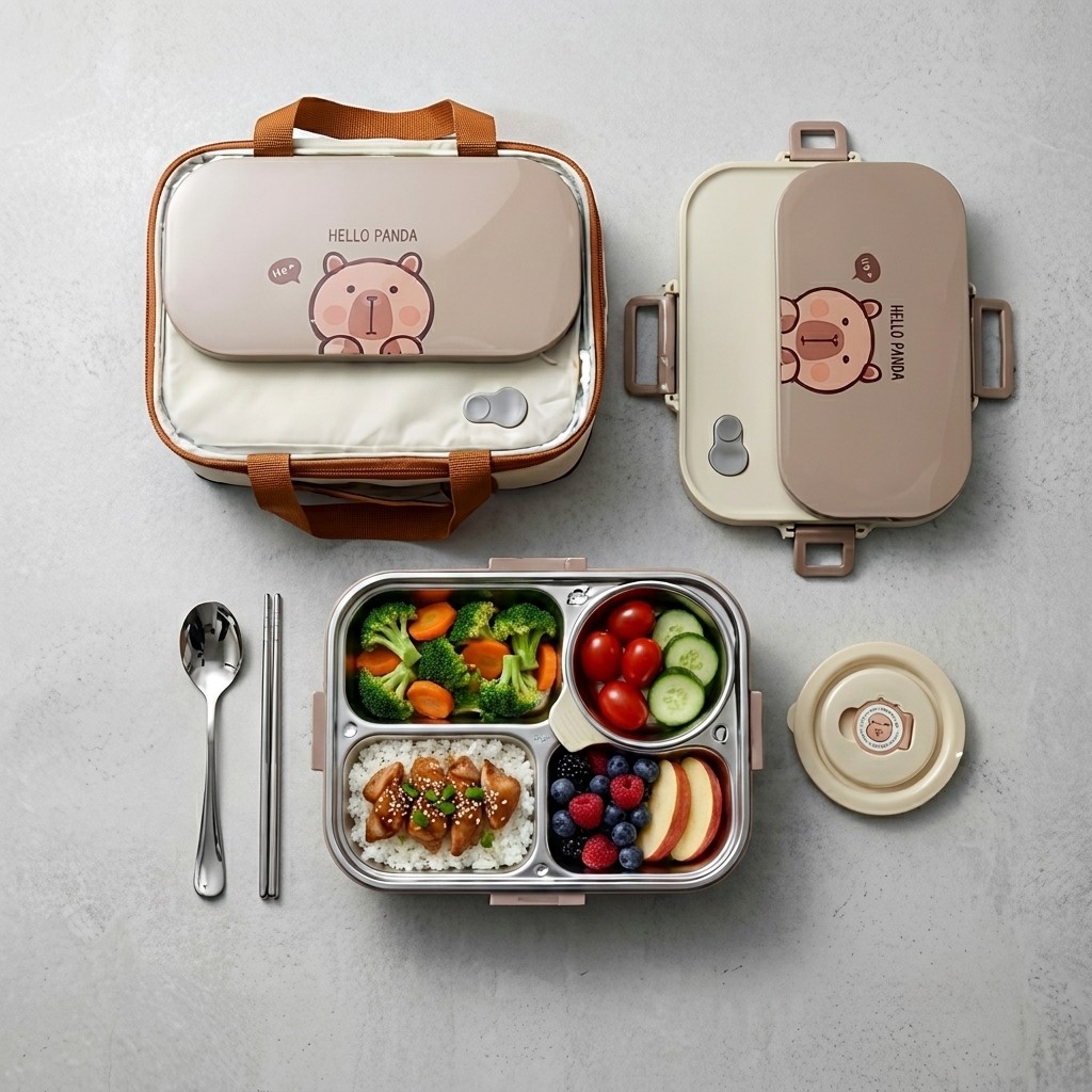 304 Stainless Steel Bento Lunc - đánh giá và giá Food Storage Vault