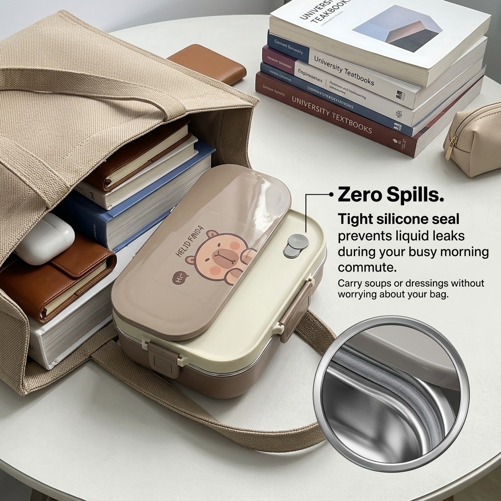 304 Stainless Steel Bento Lunc - đánh giá và giá Food Storage Vault