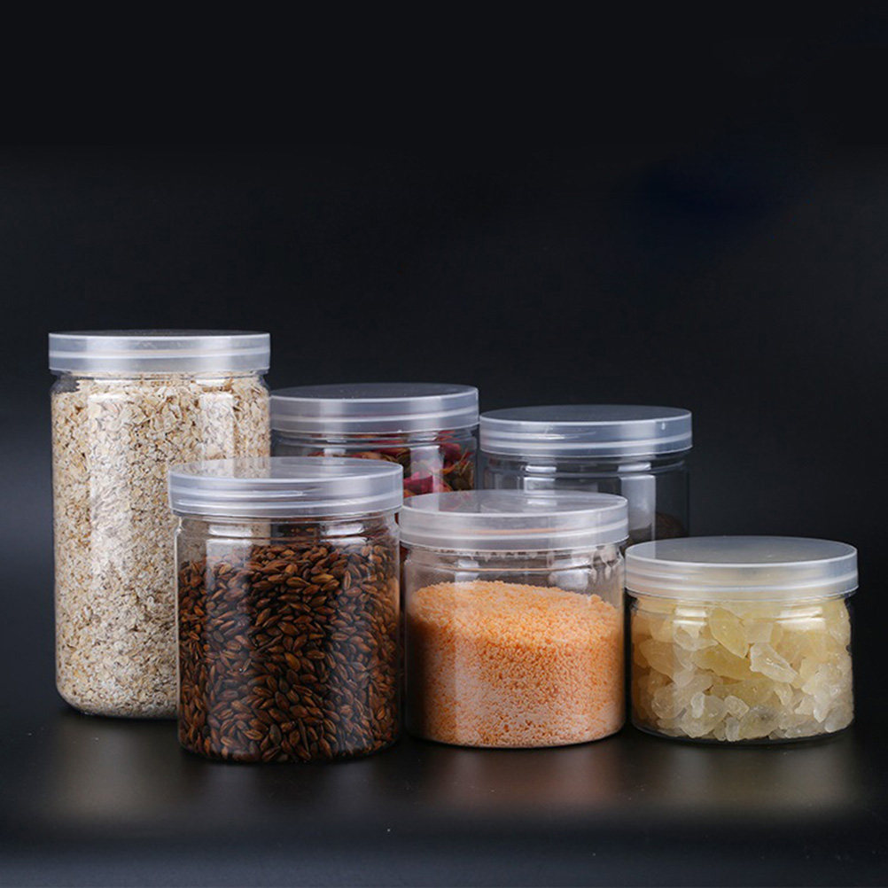 10Pcs Clear High-Grade Plastic - đánh giá và giá Food Storage Jars Airtight