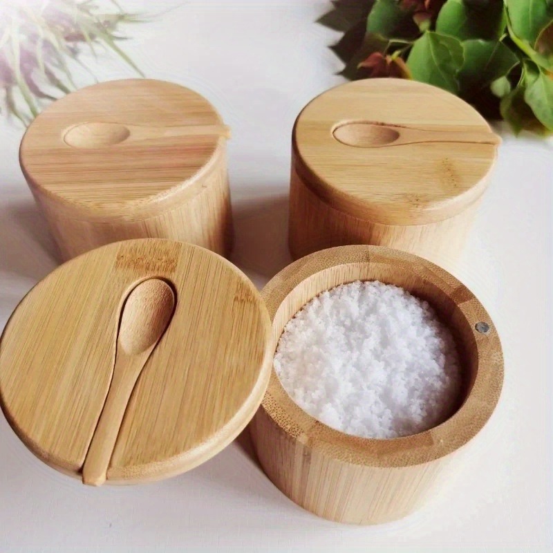 Bamboo Salt And Pepper Seasoni - đánh giá và giá Food Storage For Room