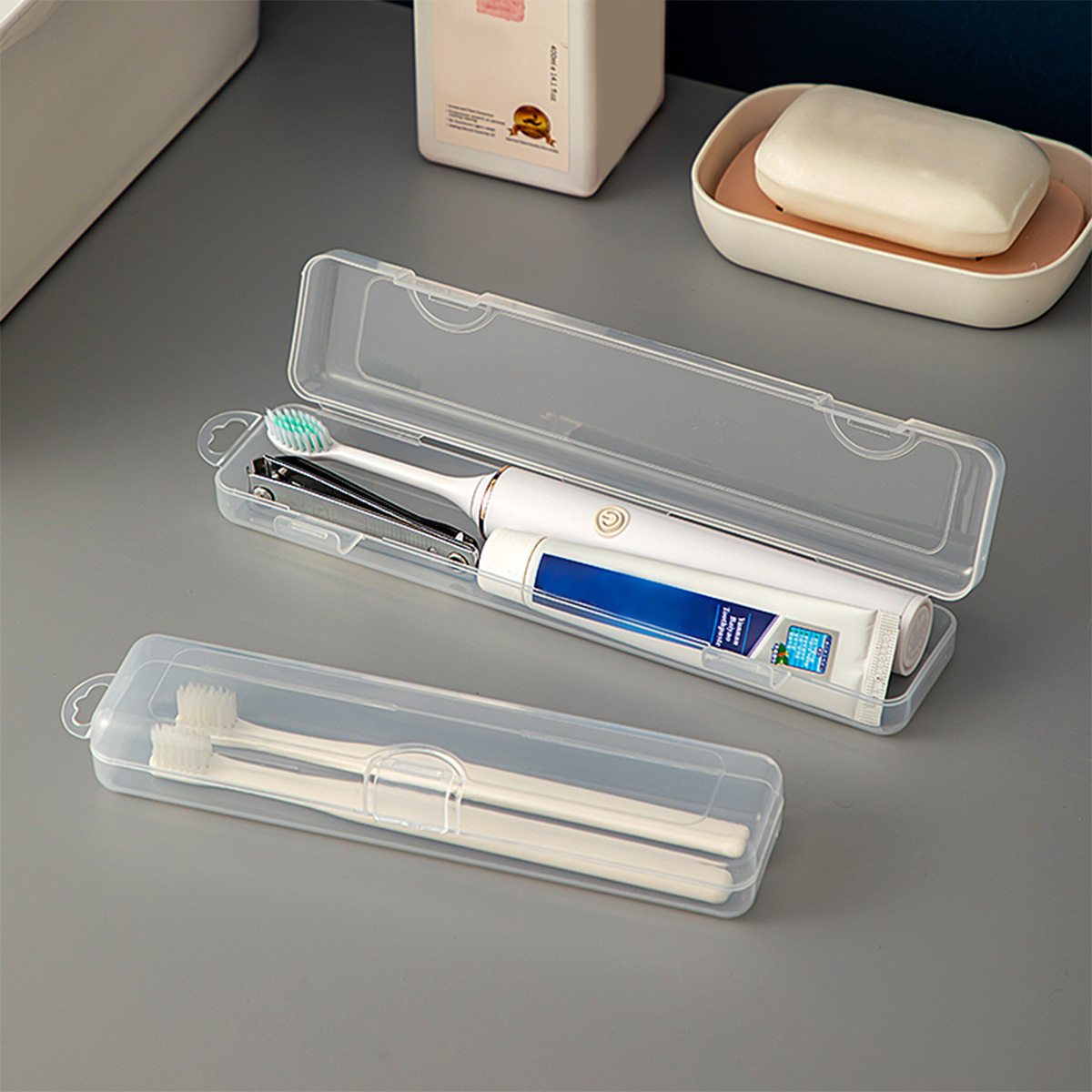 WORTHBUY Toothbrush Box Transp - đánh giá và giá Food Storage Organiser