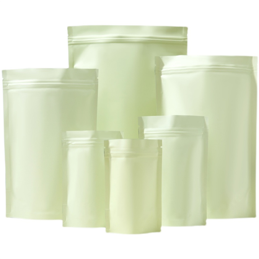 50/100PCS Matte Pale Yellow Zi - đánh giá và giá Food Storage Is