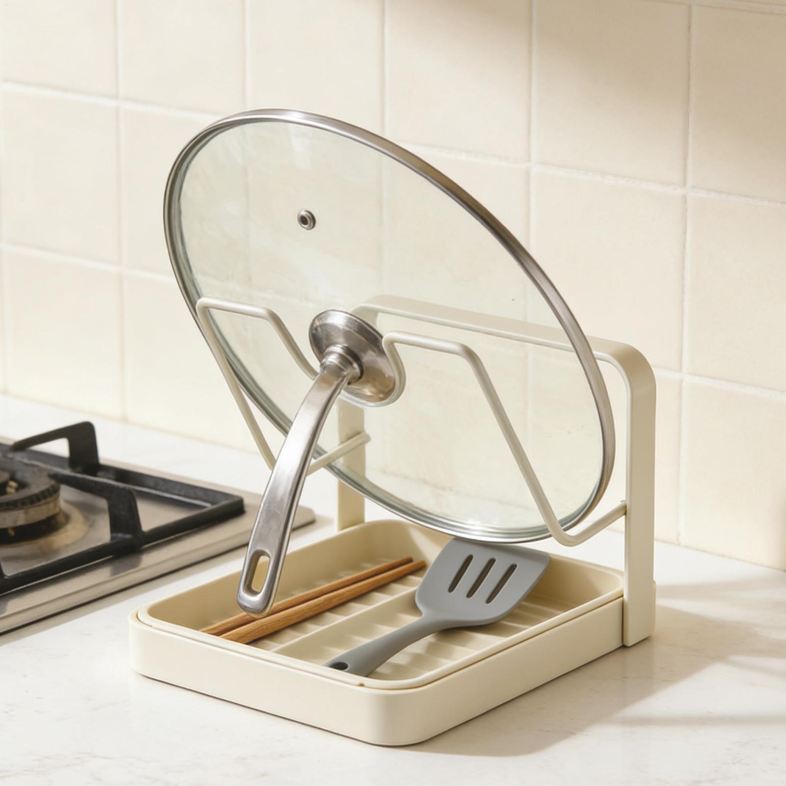 Pot Lid Organizer Anti-Slip Ki - đánh giá và giá Food Storage Organiser