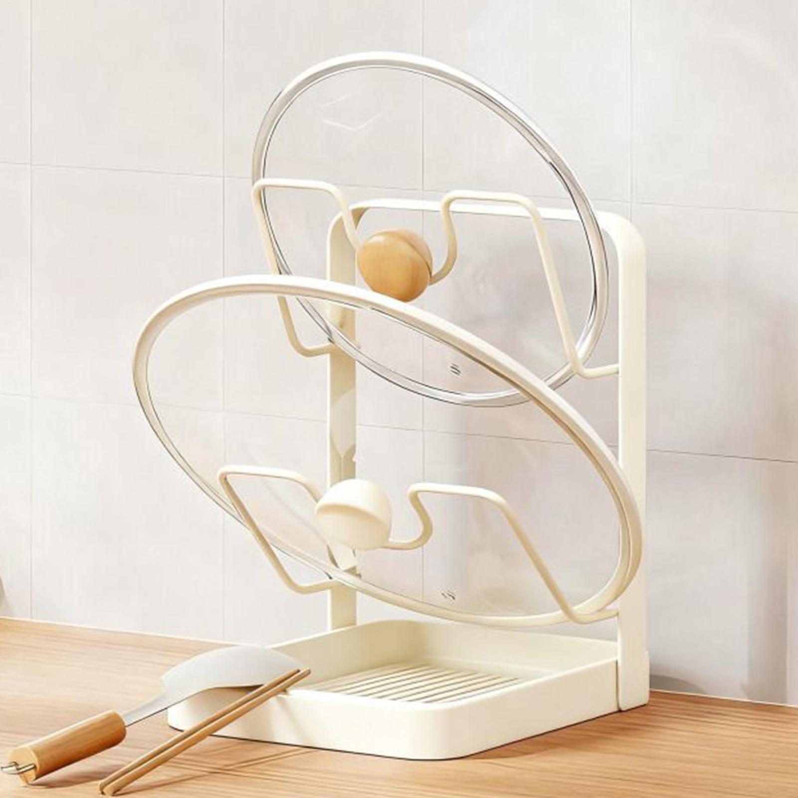Pot Lid Organizer Anti-Slip Ki - đánh giá và giá Food Storage Organiser