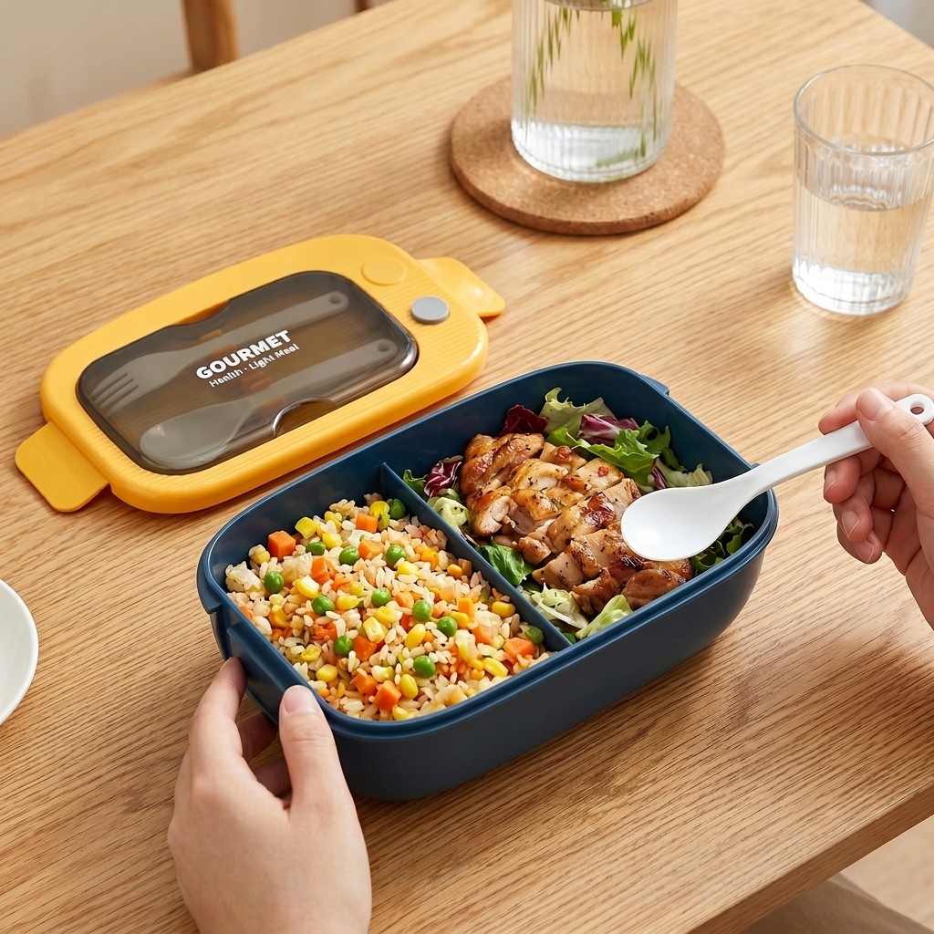 Microwavable Plastic Bento Box - đánh giá và giá Food Storage Vault