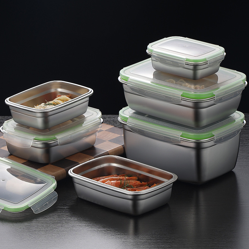 304 Stainless Steel Lunch Box  - đánh giá và giá Food Storage Eco Friendly
