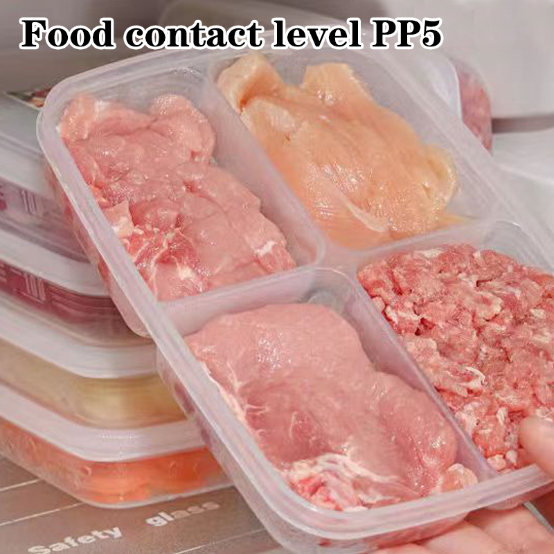 New【4 Grids Plastic Storage Bo - đánh giá và giá Food Storage Box Plastic
