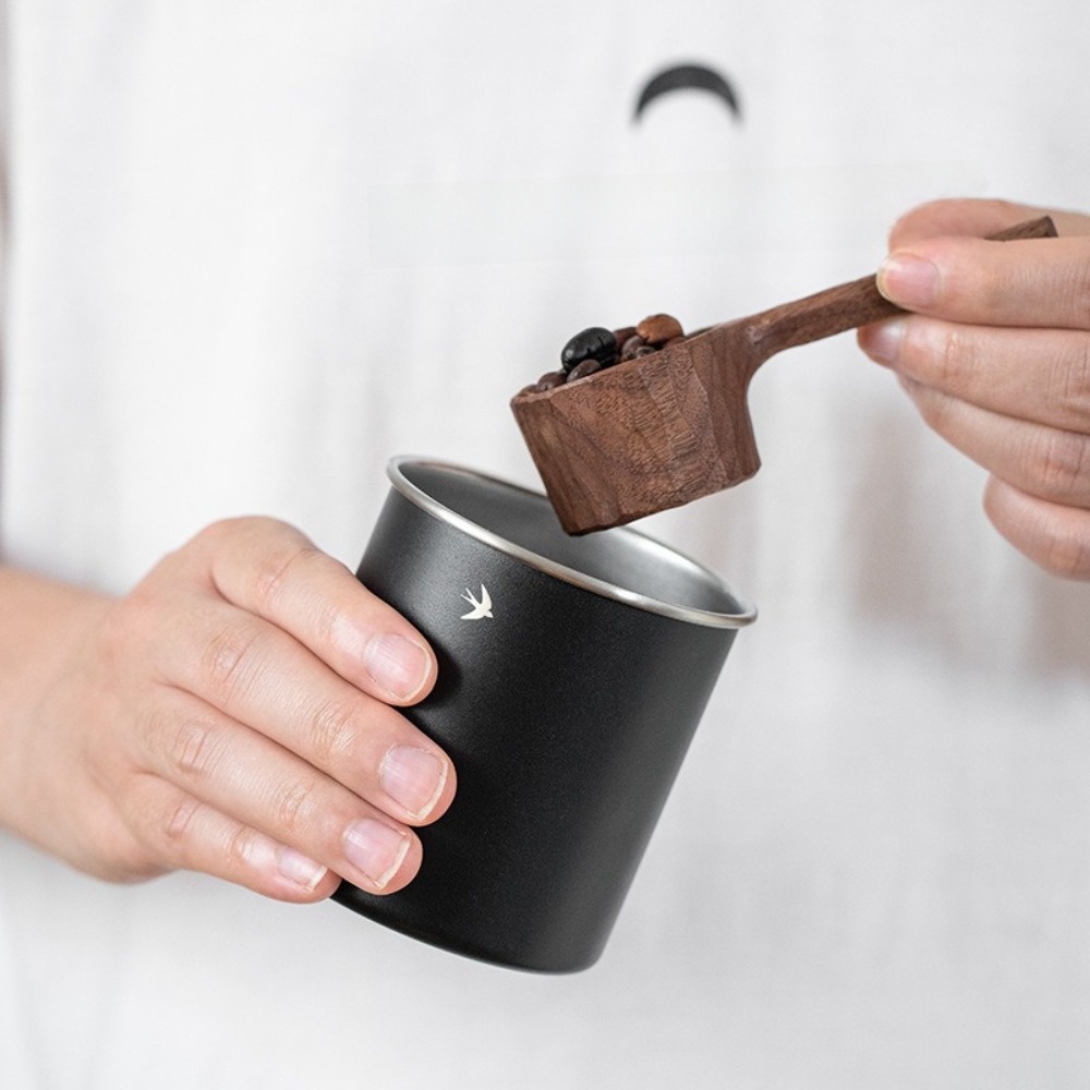 New Stainless Steel Matcha Jar - đánh giá và giá Food Storage Jars With Wooden Lids