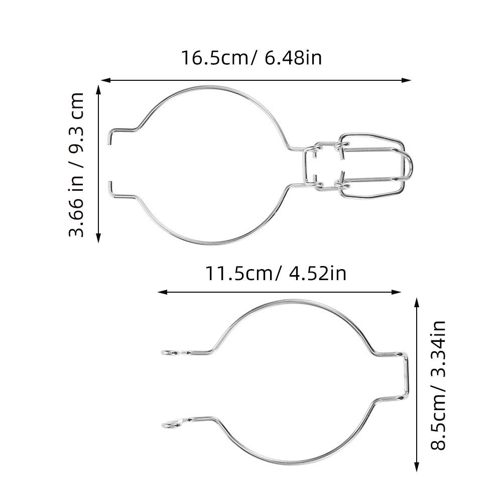 12Pcs Glass Jar Wire Clamps St - đánh giá và giá Food Storage Jars Airtight