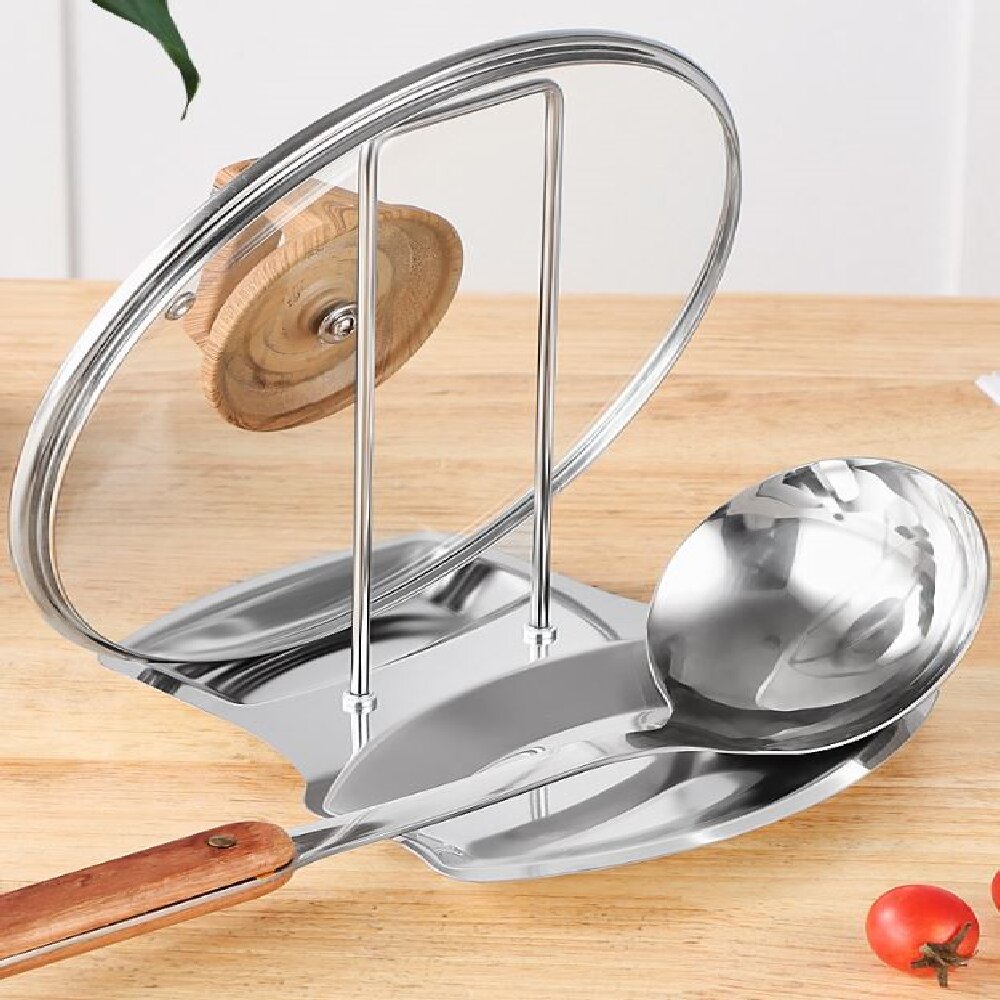 Stainless Steel Pot Lid Holder - đánh giá và giá Food Storage Organiser