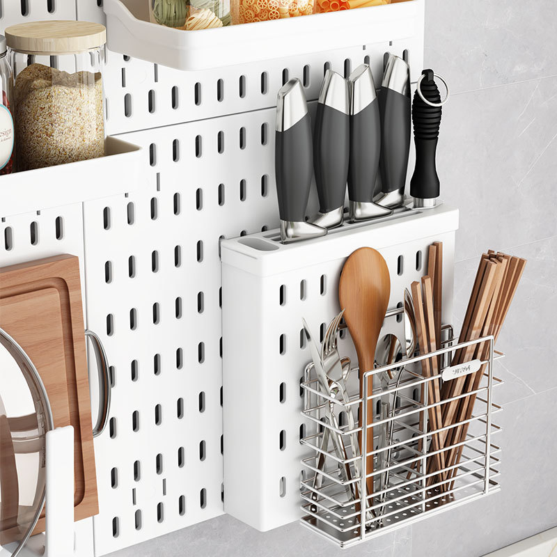 Kitchen Wall Mount Pegboard Or - đánh giá và giá Food Storage Organiser
