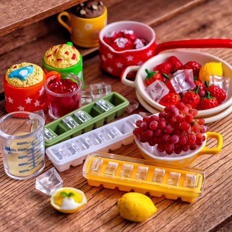 2Pcs Girl Toy New Miniature Do - đánh giá và giá Food Storage Box Plastic