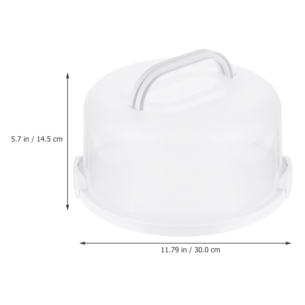Cake Storage Box 10 Inch Round - đánh giá và giá Food Storage Box Plastic