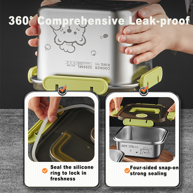 COOKER KING 420ml-6200ml Large - đánh giá và giá Food Storage Eco Friendly