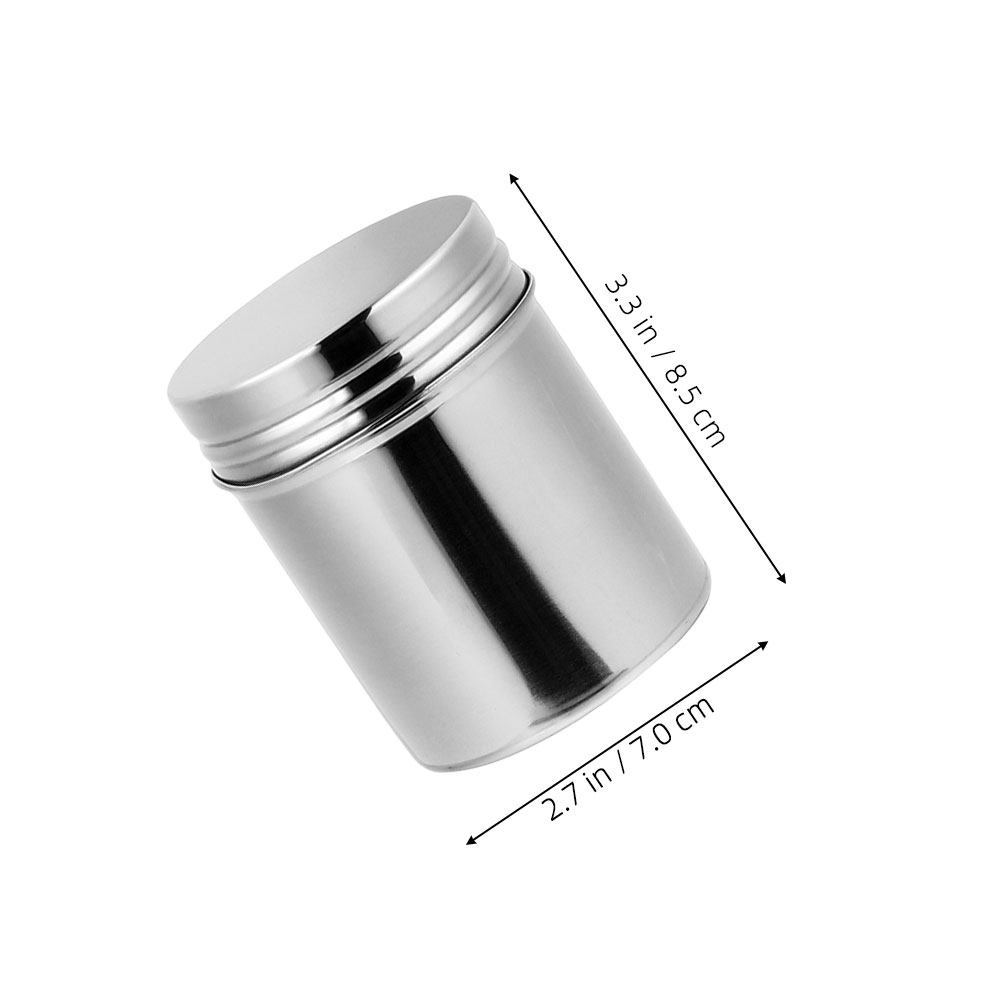 2Pcs Stainless Steel Canisters - đánh giá và giá Food Storage Jars Airtight