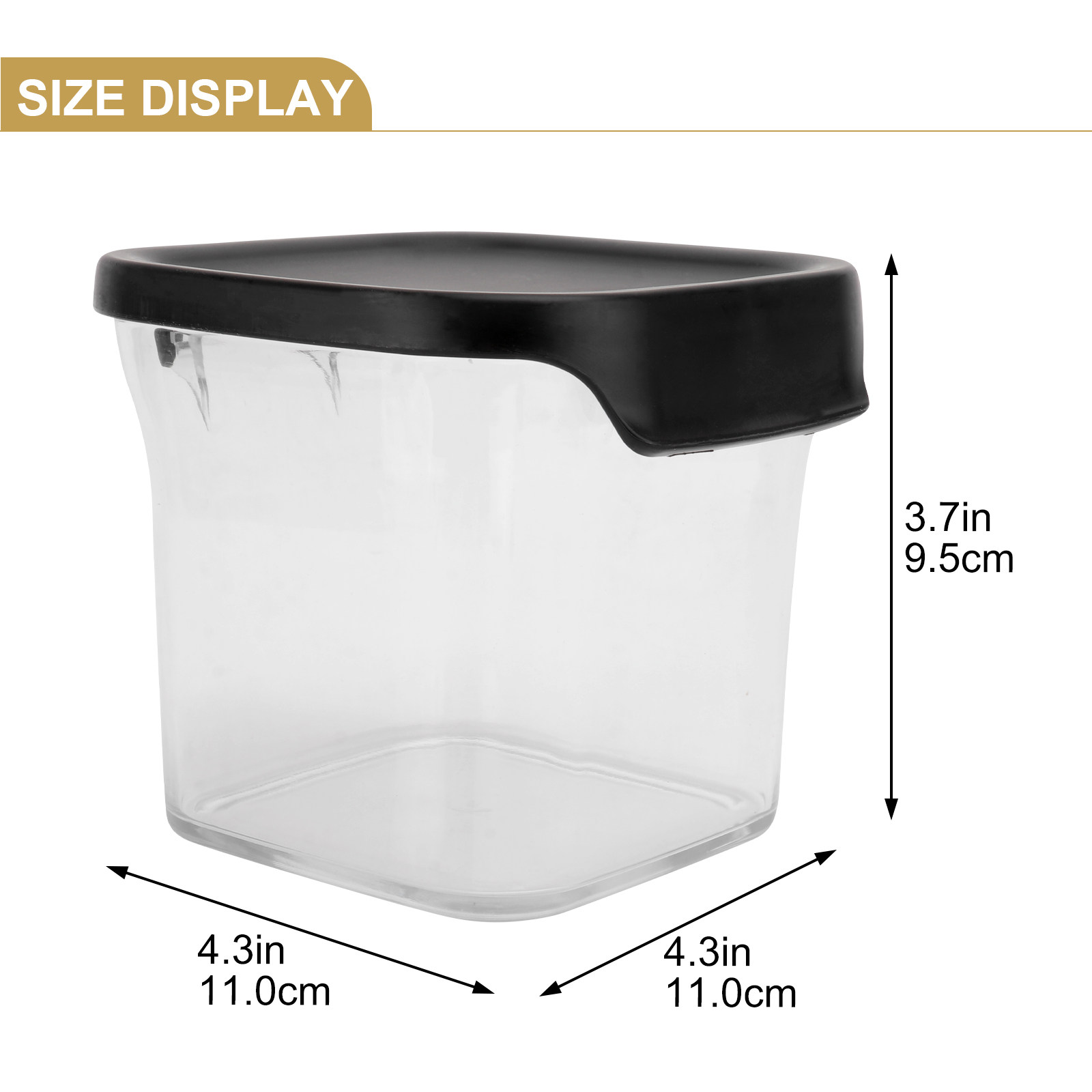 630Ml Food-Grade Transparent A - đánh giá và giá Food Storage Jars Airtight