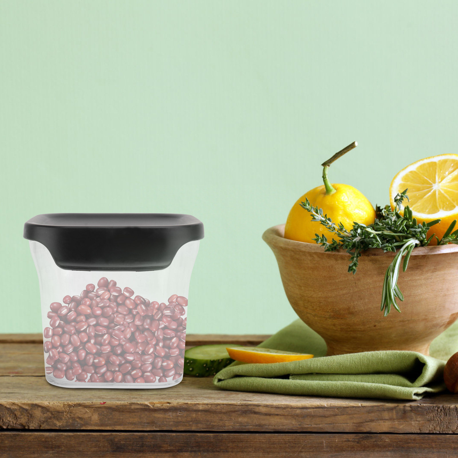 630Ml Food-Grade Transparent A - đánh giá và giá Food Storage Jars Airtight