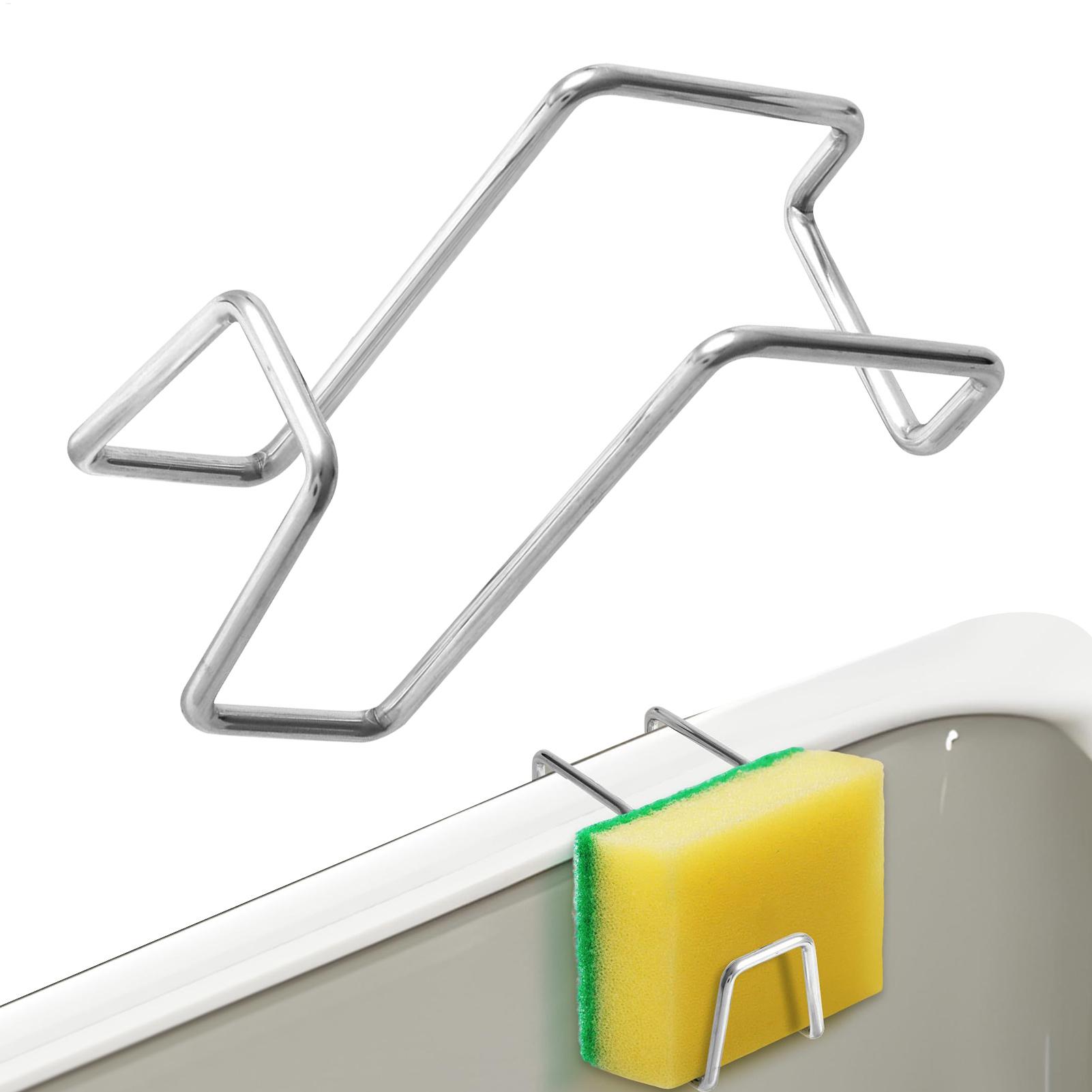Sink sponge rack Double-Basin  - đánh giá và giá Food Storage Organiser