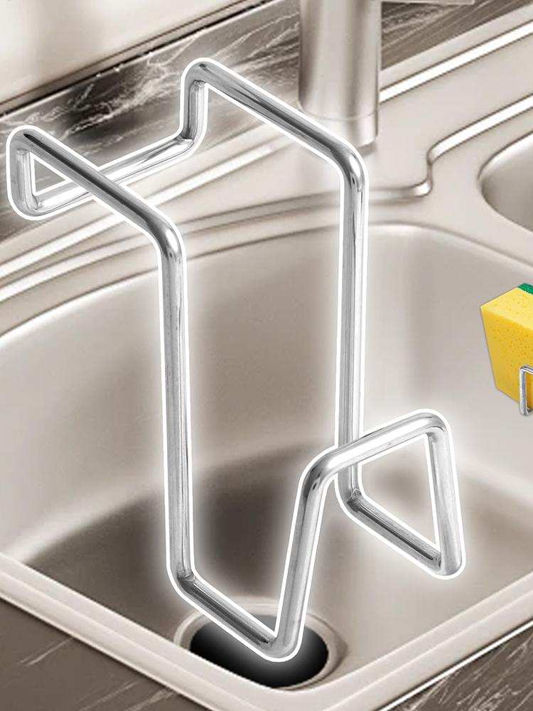 Sink sponge rack Double-Basin  - đánh giá và giá Food Storage Organiser