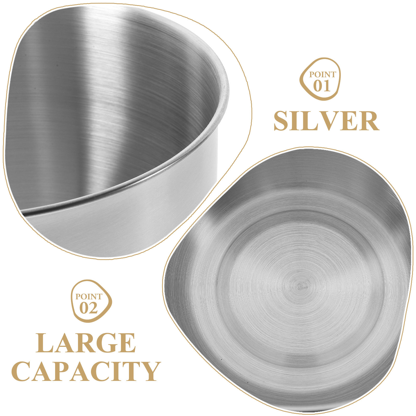 Deep Stainless Steel Mixing Bo - đánh giá và giá Storage Food Prep