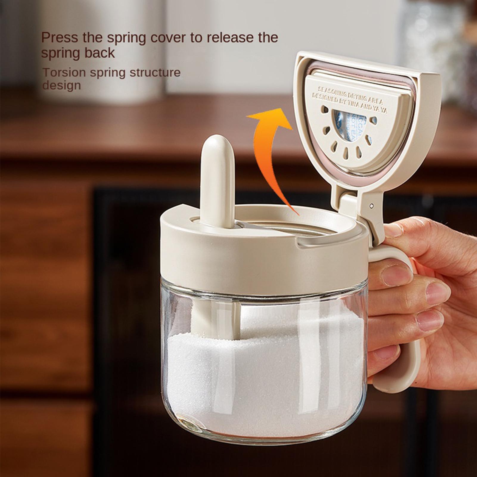 Seasoning Jar Leak-Proof Salt  - đánh giá và giá Food Storage For Room