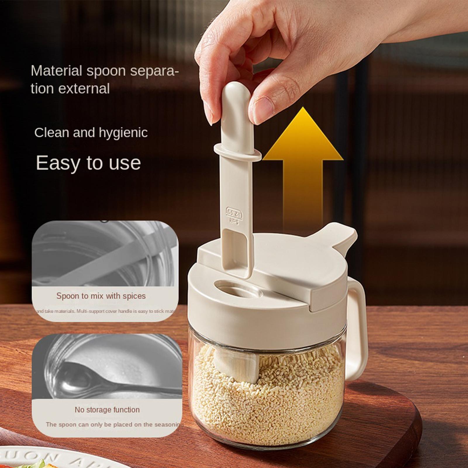 Seasoning Jar Leak-Proof Salt  - đánh giá và giá Food Storage For Room