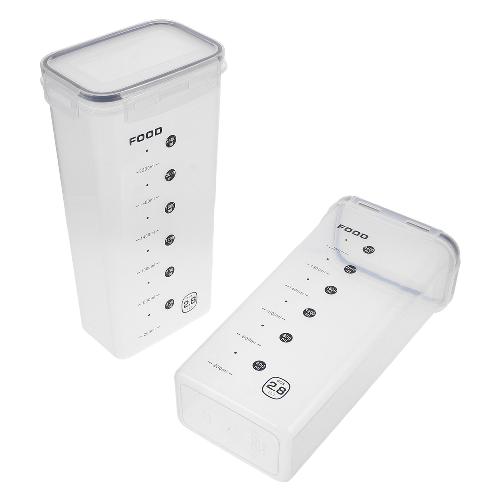 2Pcs Grain Storage Containers  - đánh giá và giá Food Storage Large Plastic Containers
