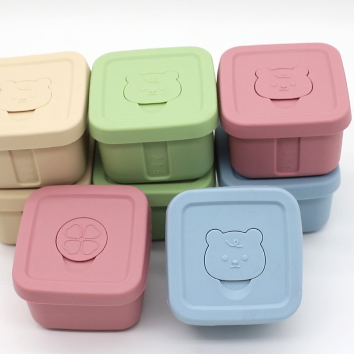 Silicone Food Supplement Box F - đánh giá và giá Food Storage Eco Friendly