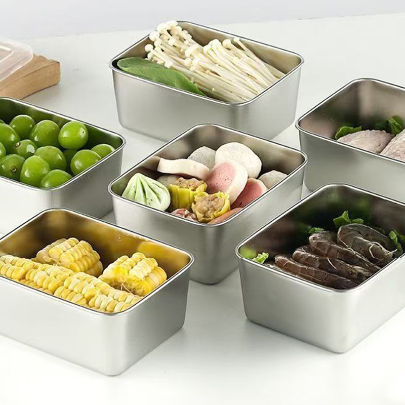 6-Piece Stainless Steel Food S - đánh giá và giá Food Storage Eco Friendly